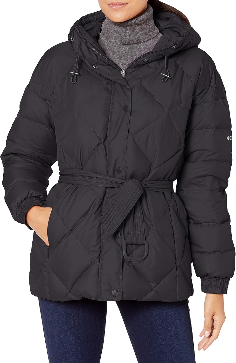 Amazon.com: Columbia Women's Icy Heights Belted Jacket: Clothing