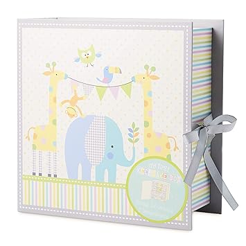 baby milestone keepsake storage box