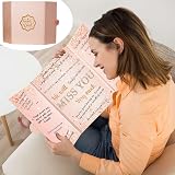HILAVO Rose Gold Farewell Guest Book We Will Miss You Signature Keepsake view 6