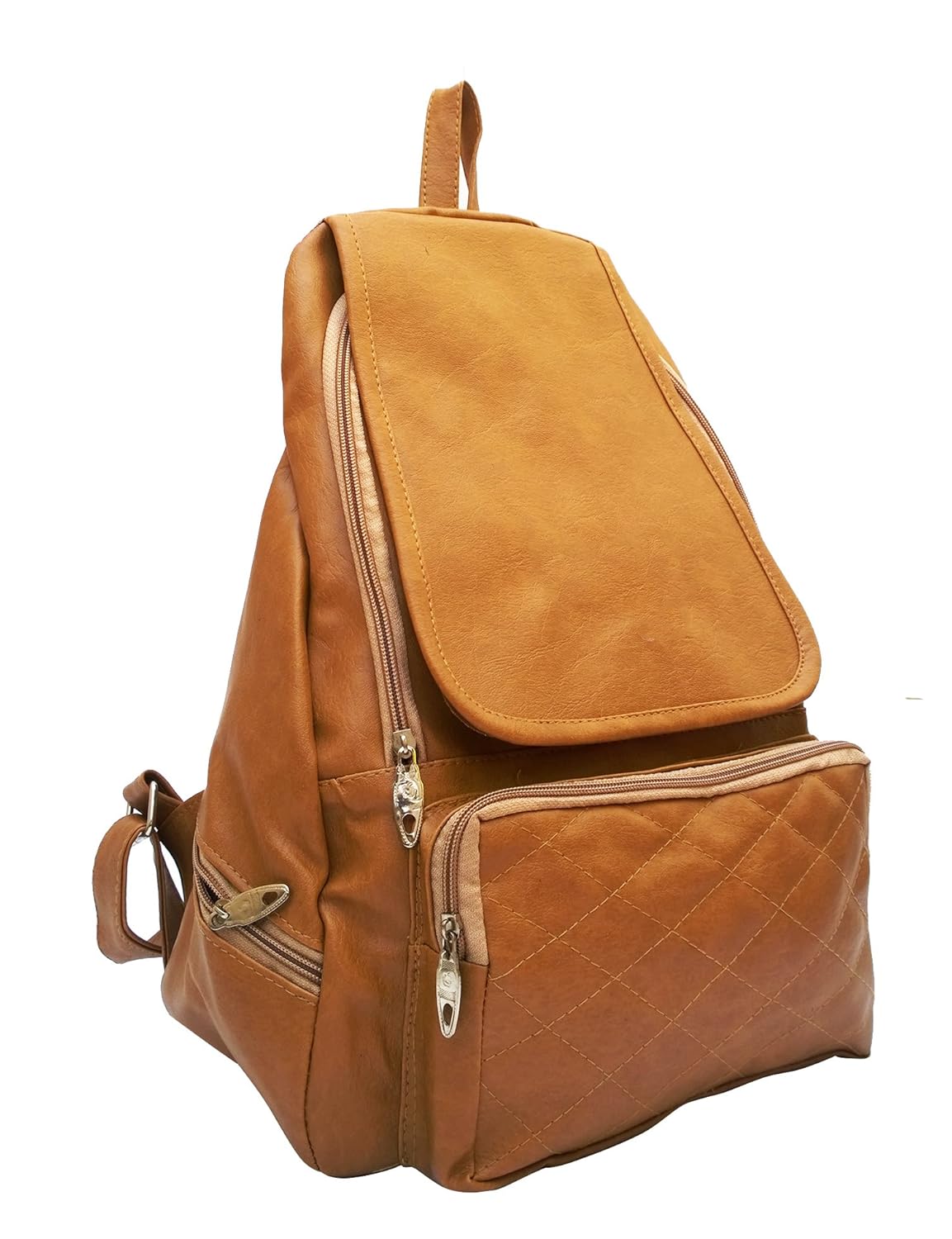 vintage women's backpack handbag(cream,bag r147)