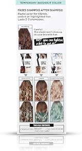 L'Oreal Colorista Washout Aqua Blue Semi-Permanent Hair Dye 80ml view 3