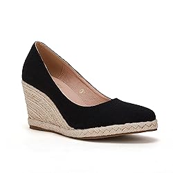Ruanyu Women's Platform Espadrilles Wedge Sandals