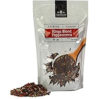 The Spice Lab 5 pepper Rainbow Peppercorn - Mixed Peppercorns with Pimenta (All Spice) – 1 Pound Resealable Bag - Kings…