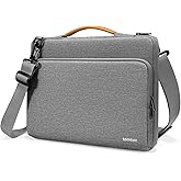 tomtoc 360 Protective Laptop Shoulder Bag for 13-inch 2025 MacBook Air M4/A3240, M3/A3113, M2/A2681, M1/A2337, MacBook Pro M2/A2686 M1/A2338, Water-Resistant Laptop Accessory Carrying Case Sleeve