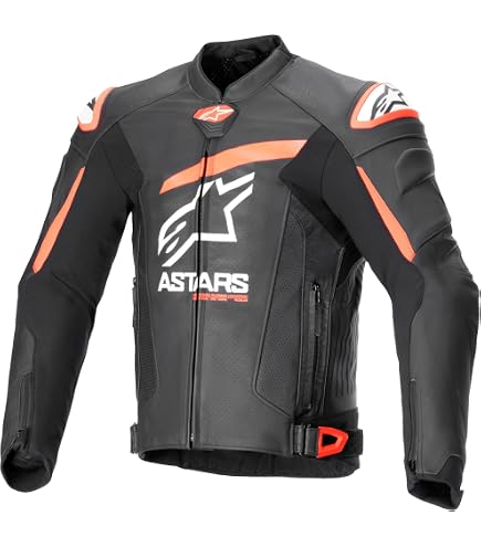 Amazon.com: Alpinestars GP Plus R V4 Rideknit Leather Jacket, Race
