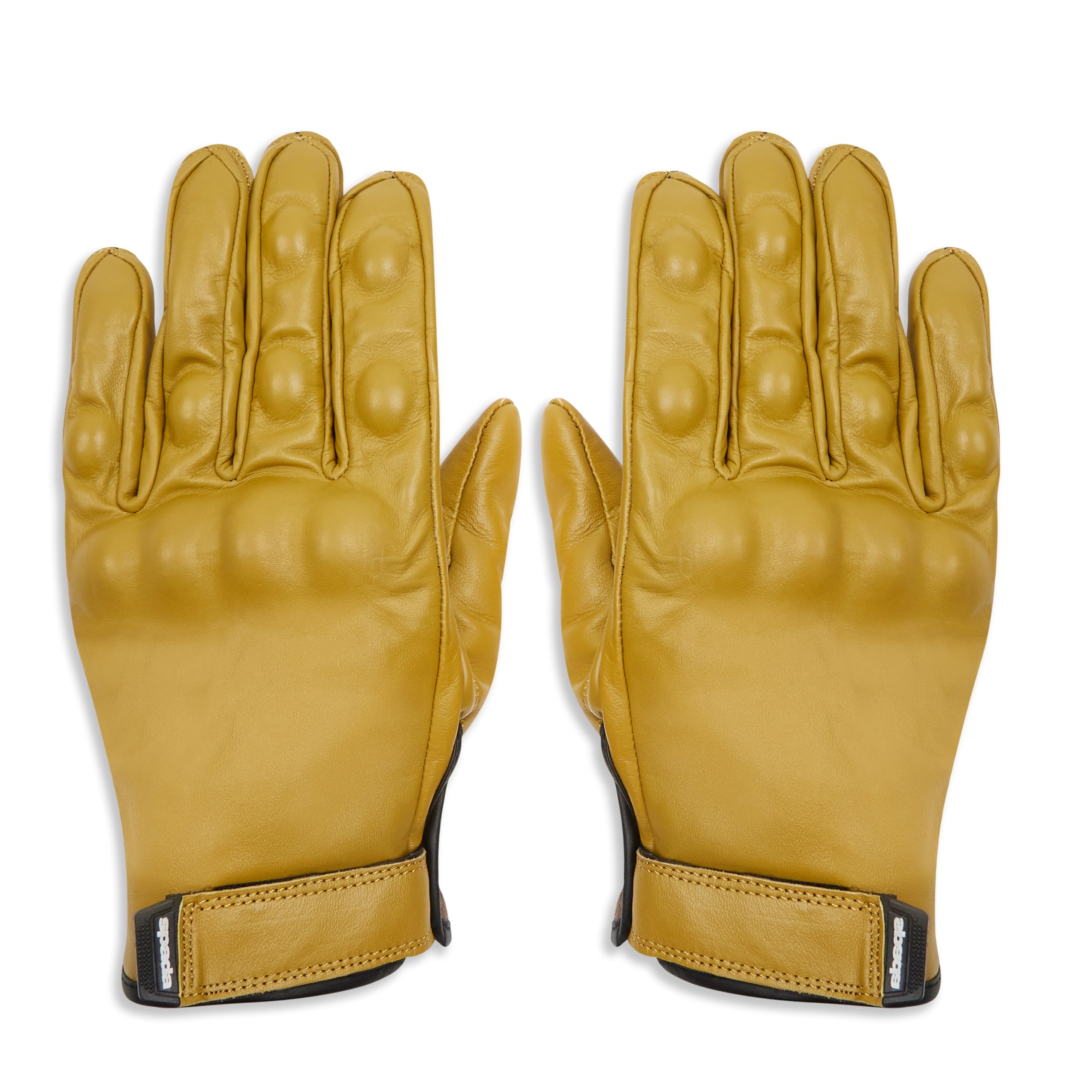 Spada Wyatt CE Leather Motorcycle Gloves L Tan