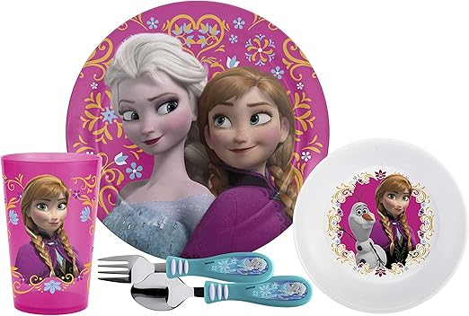 disney frozen dinner set