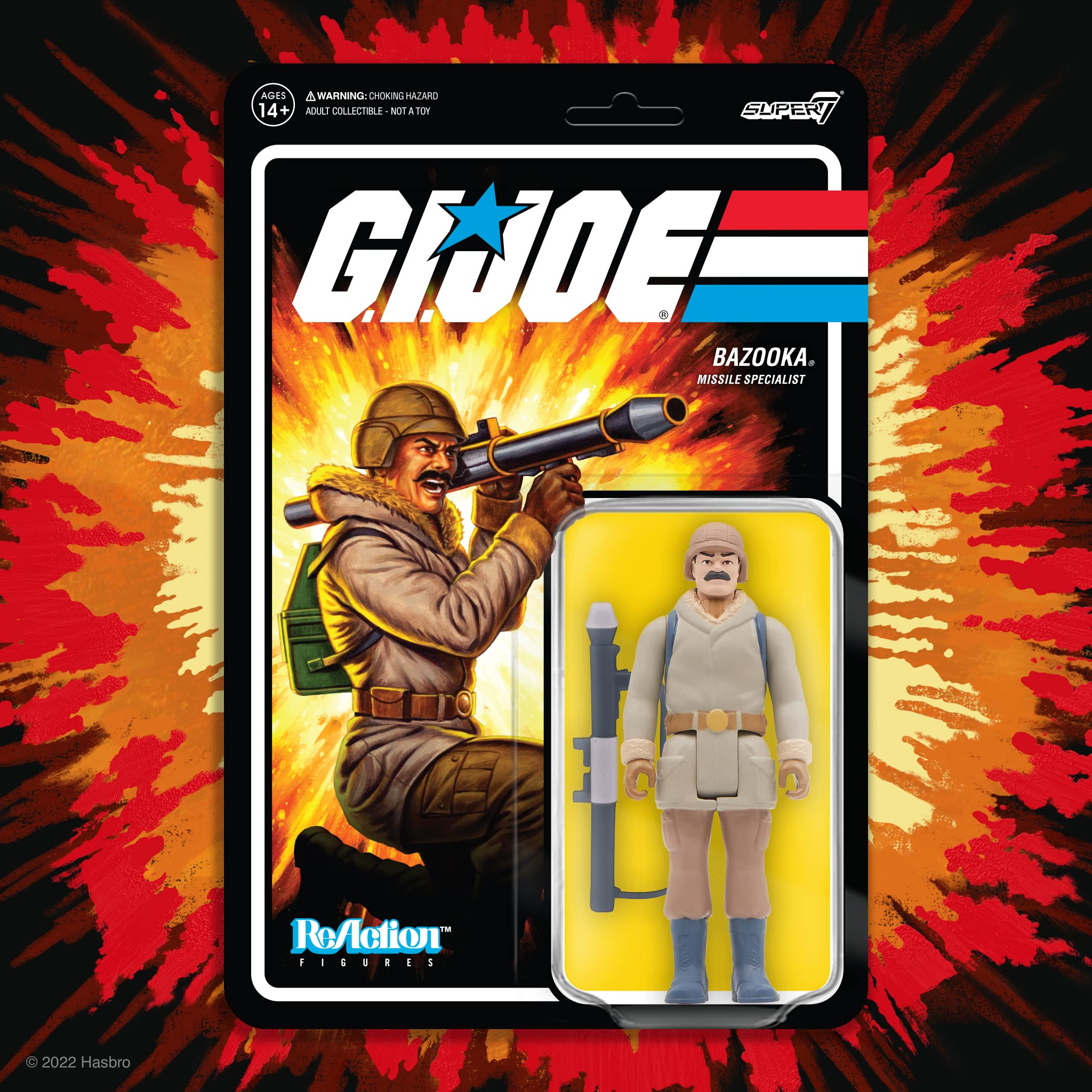 Super7 G.I. Joe Bazooka (Arctic) - 3.75