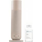 AE800 Tower Bluetooth Smart Diffuser with Santal Oil, A Warm Sandalwood & Cardamom Blend, Waterless Scent Machine for Home or Office, Large Room Coverage Up to 800 Sq. Ft.