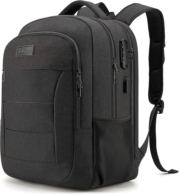 travel laptop backpack water resistant anti theft bag
