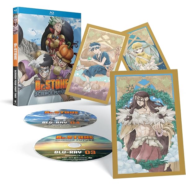 Amazon.com: Dr. Stone - Season 03 Part 1 - Blu-ray & DVD : Various