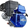 DuroMax XP20HP 500cc 1-Inch Shaft Recoil Start Gas Powered Engine, Blue