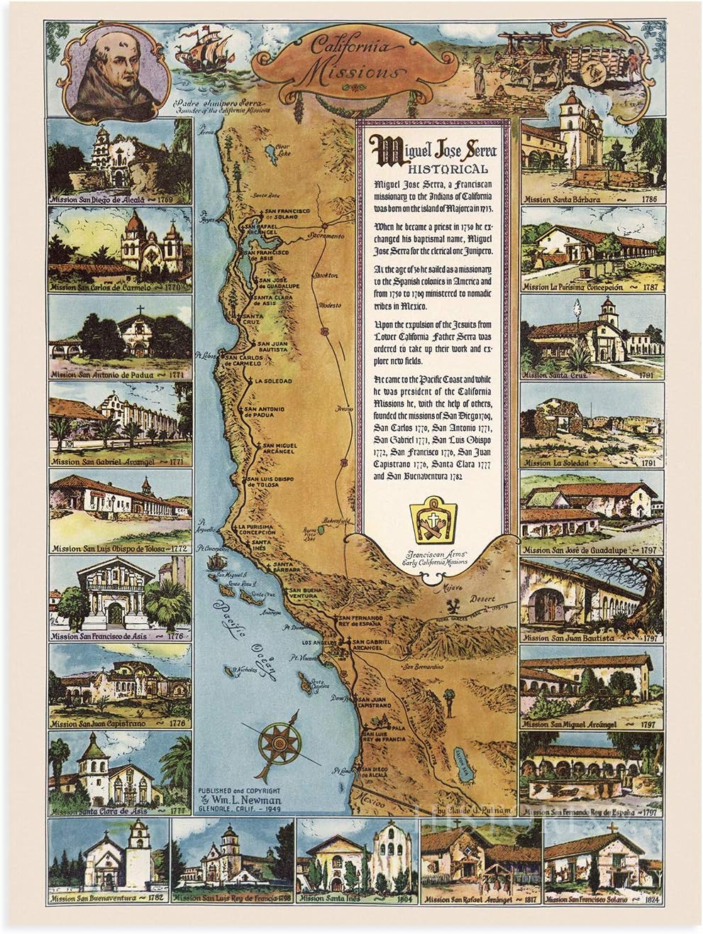 1949 California Missions Trail - 81EY2zxEEkL. AC SL1500 