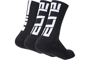 Pawdoer Boys Elite Basketball Crew Socks for Girls Youth Kids, Cushion Performance Athletic Basketball Socks