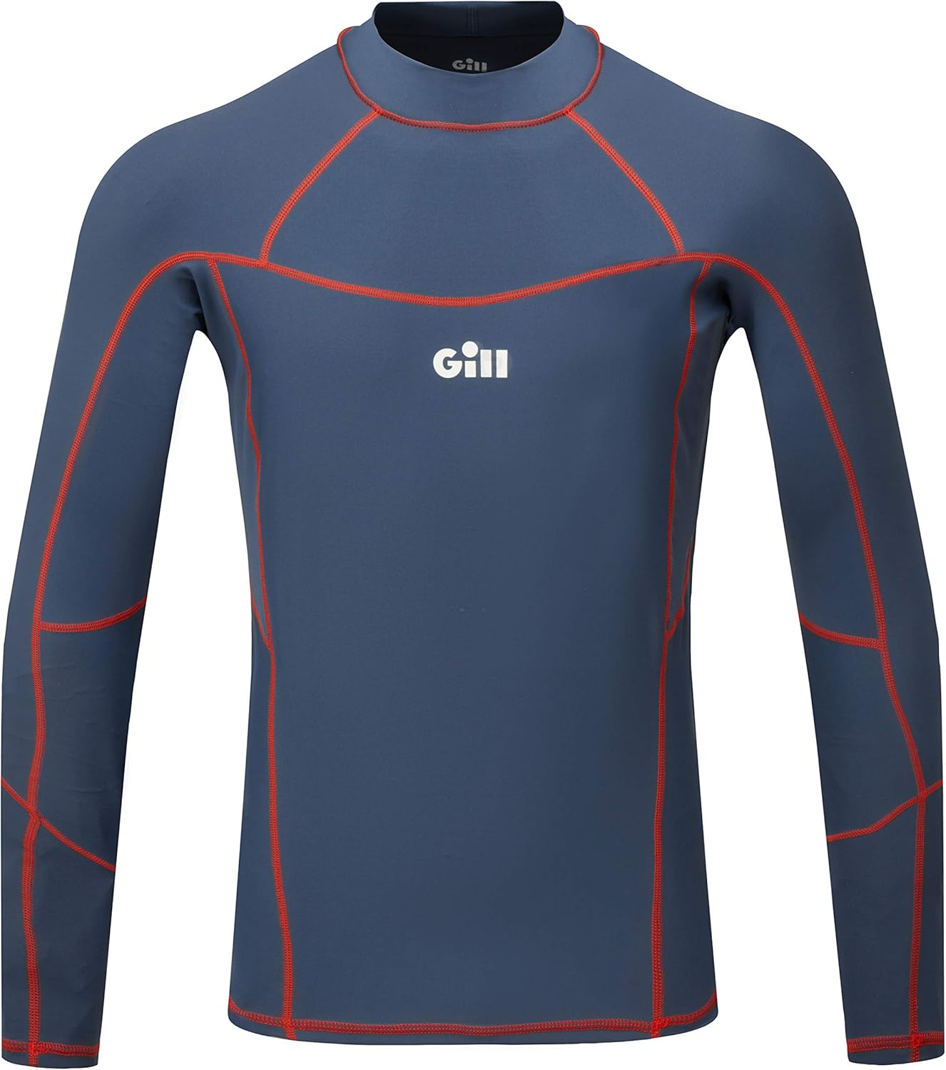 Gill Mens Pro Rash Vest Long Sleeve 4 Way Stretch Rash Guard Fabric
