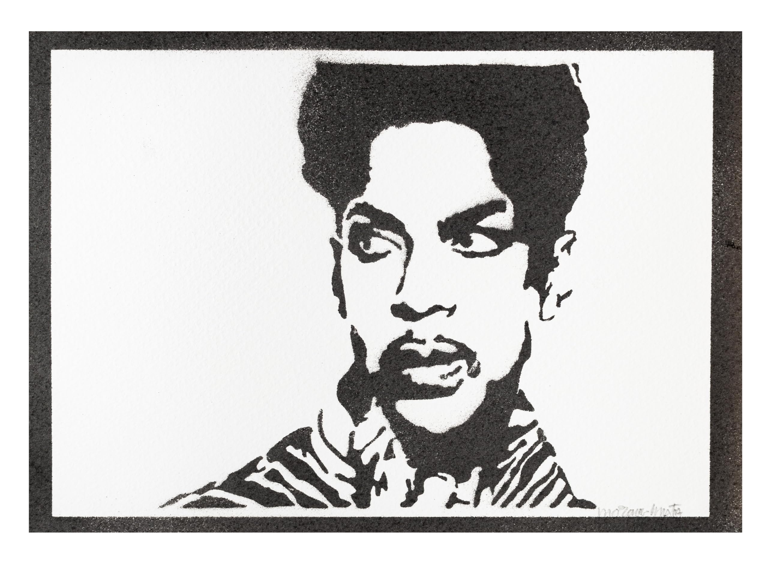 moreno-mata Real Handmade Graffiti Prin... Music Poster Room Decor Home Wall Art Decoration Bedroom Gifts for Men and Women