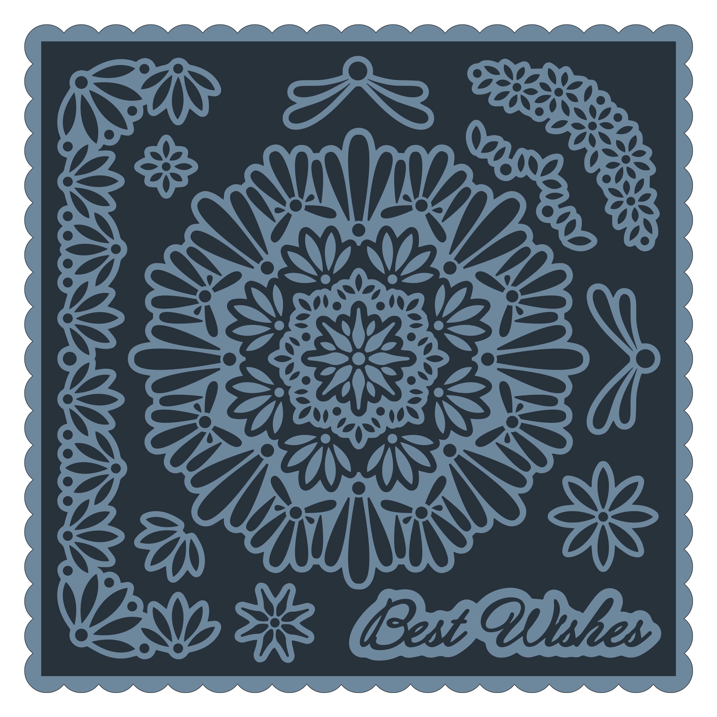 The Paper Boutique - Mandala Magic Nesting Dies Vol. II