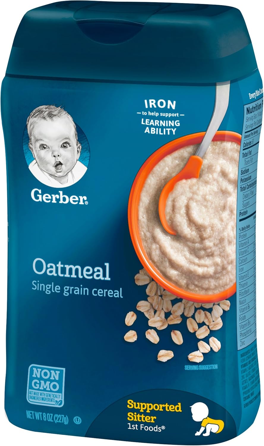 single grain baby oatmeal