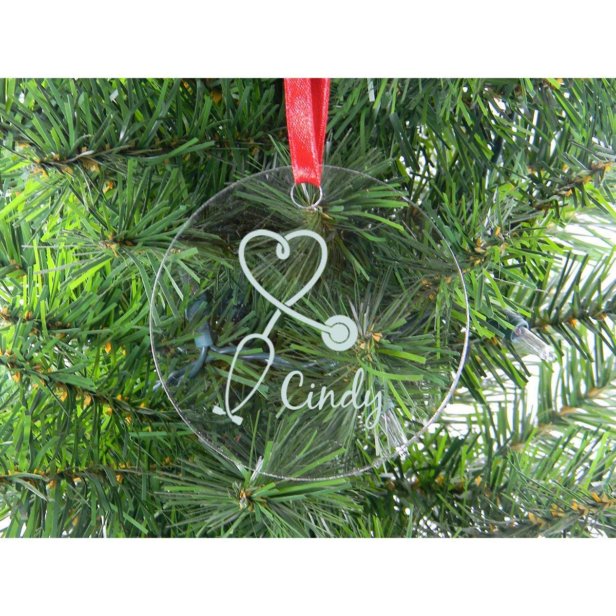 Stethoscope Christmas Ornament 