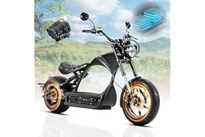 eAhora (2025 Upgraded) M1P Pro 4000W 50MPH Electric Motorcycle for Adults 55 Miles Long Range 60V 42AH Battery Electric Motorcycle, Full Suspension Dual Hydraulic Brake Street Legal Motorcycle