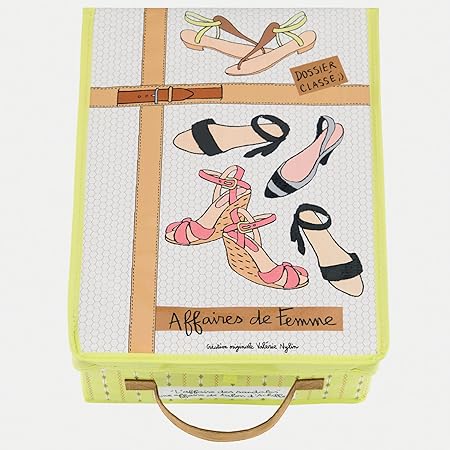 Derrière la porte - Caja para zapatos DARINE Affaire des sandalias: Amazon.es: Hogar