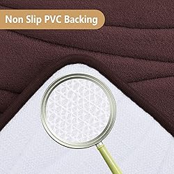Buganda Memory Foam Bathroom Rug Mat 54x24, Extra