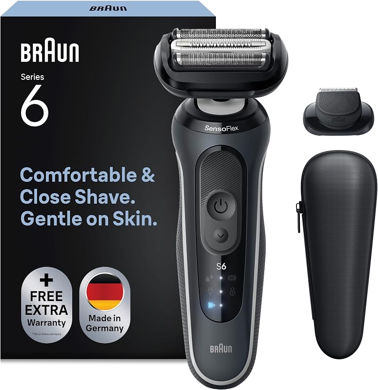 Rasoir Electrique Homme Serie 6 62-G1200SI Gris