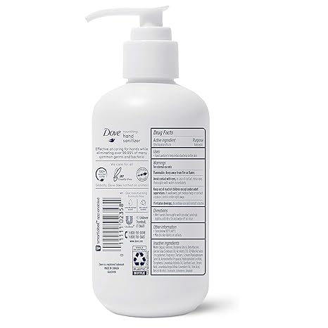 amazon dove hand sanitizer