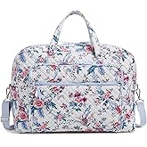 Vera Bradley womens Iconic Grand Weekender Travel Bag, Signature Cotton