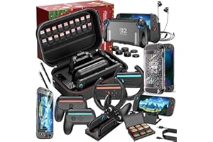 HEYSTOP 26-in-1 Large Case for Nintendo Switch 2 Accessories
