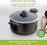 Tower Cerasure 24cm Casserole Dish Non-Stick Induction Suitable Graphite view 8