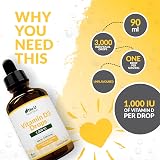 Nu U Nutrition Vitamin D Drops 90ml 3000 Drops 1000IU per Drop Unflavoured view 3