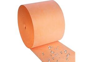 JIANBENKJ 120ft Waterproofing Membrane Band for Shower,Waterproof Membrane Underlayment Band Strip for Shower Bathroom Sauna,5” Tile Uncoupling Tape for Sealing Butt Joints&Floor Wall Connections,22Mils Thick