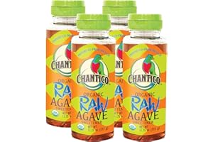 Chantico Agave Organic Sweetener (333g of each 4 pack, Raw), Diabetes-friendly, Easy addition to tea, coffee and baked goods