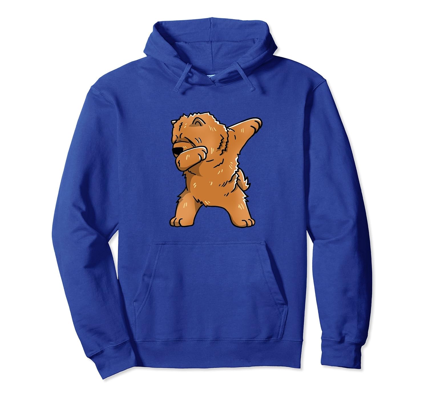 Funny Dabbing Chow Chow Birthday Party Dog Gift Hoodie-ANZ