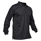 Golf Polo Shirts for Men Long-Sleeve Tactical Shirt