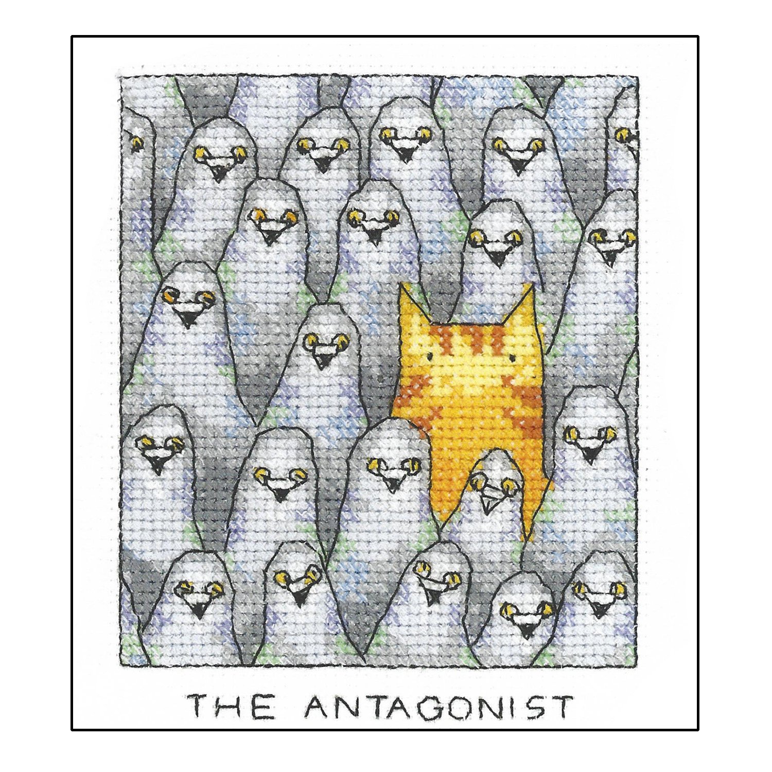 Heritage Crafts Simply Heritage Cross Stitch Kit - The Antagonist