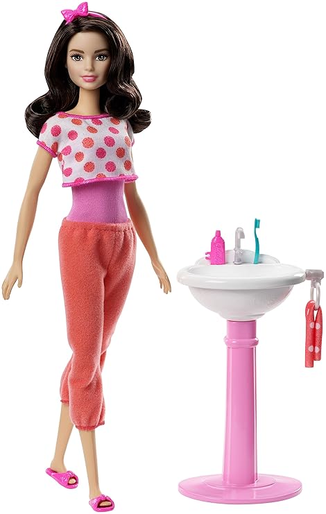Buy Barbie Bathroom Sink Doll Online at 