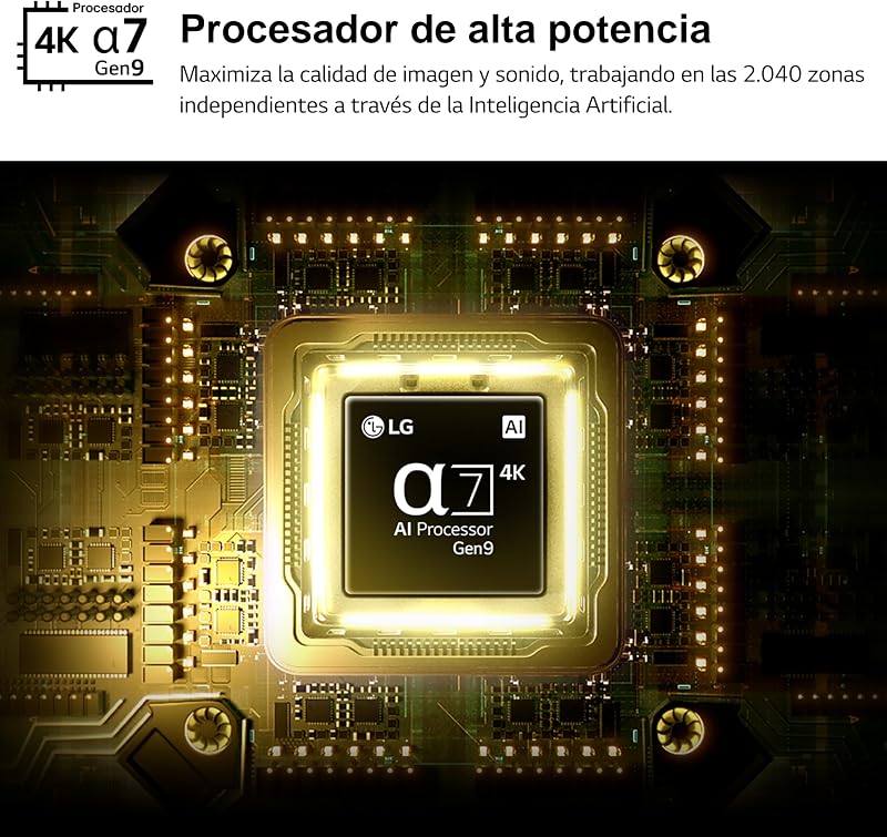 50QNED80B6B - Smart TV QNED EVO AI 50" 4K Sin Reflejos 94%, 2026
