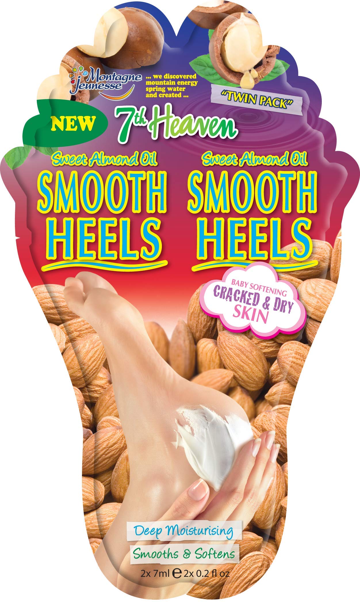 7th Heaven Foot Smooth Heels 2x7ml