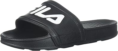 fila sandals kids black