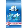 Wellness Natural Pet Food Wellness Simple Natural Grain Free Limited Ingredient Dry Dog Food, Salmon and Potato Recipe, 24-Po