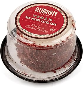Rubicon Bakery, Red Velvet Layer Cake 4 Inch, 11 Ounce