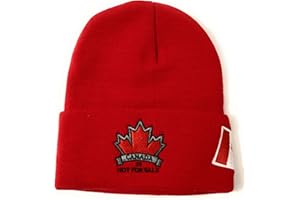 Patriotic Winter Toque for Men & Women – Warm Knit Beanie Hat, Acrylic Skull Cap, Cuffed Tuque for Cold Weather, Hunting.