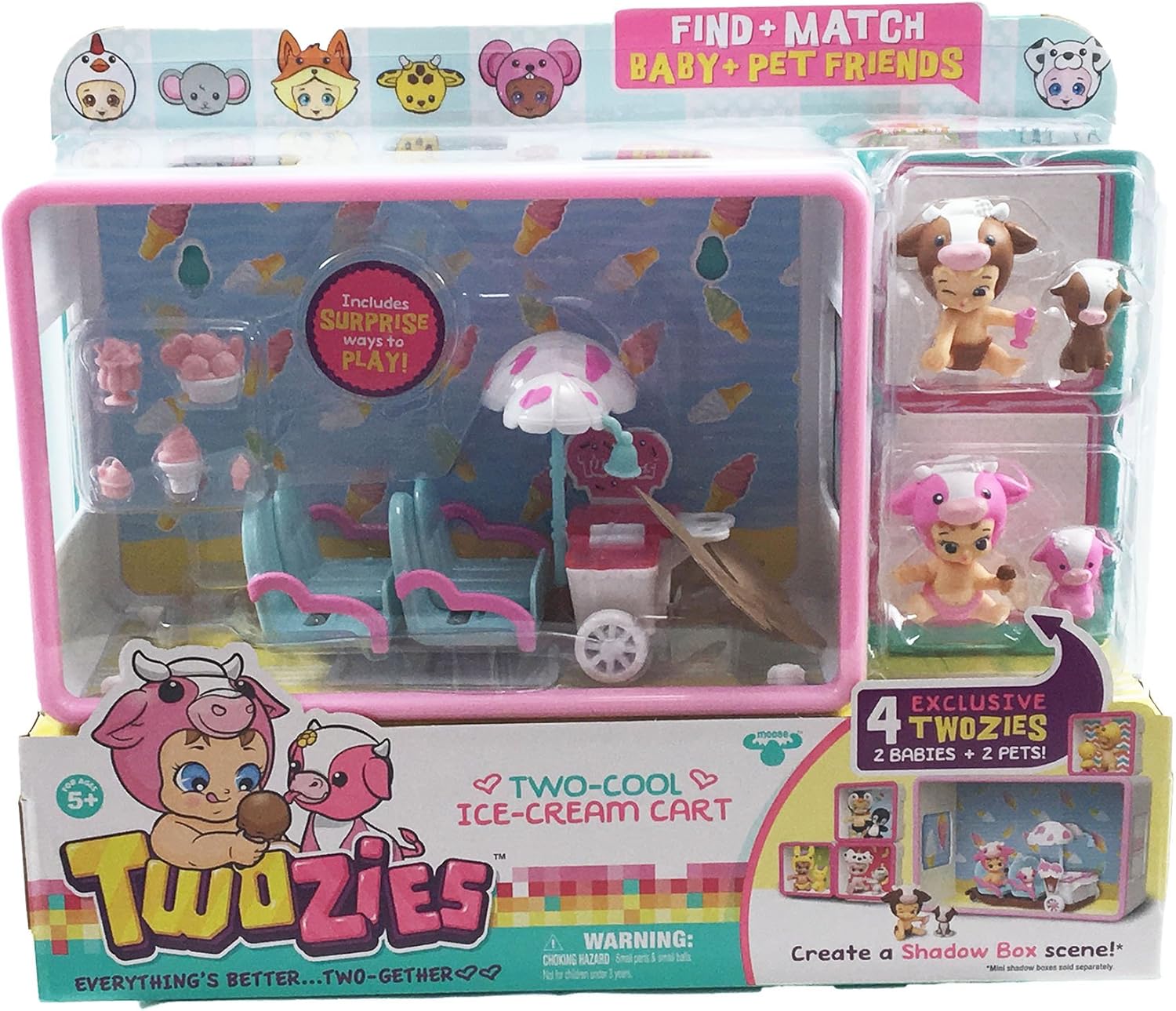 twozies ice cream cart