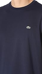Lacoste Mens Short Sleeve Crew Neck Pima Cotton
