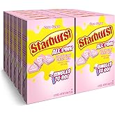 Singles To Go! Starburst Water Drink Mix, All Pink Strawberry, 72 Packets | Sugar Free, Powdered Drink Mix Packets, 12 Boxes with 6 Drink Mix Packets Each, Water Flavoring Packets, Just Add Water
