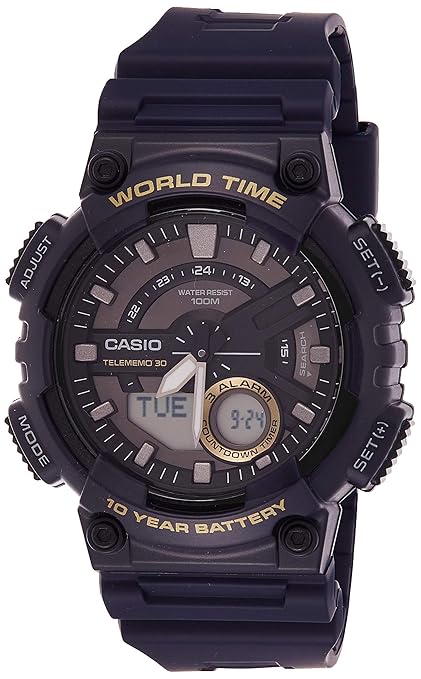 casio telememo 30 world time 3 alarm countdown timer