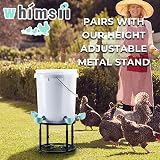 Whimsii 4pk Automatic Chicken Water Cups Anti-Leak Float Valve Poultry Drinker view 6