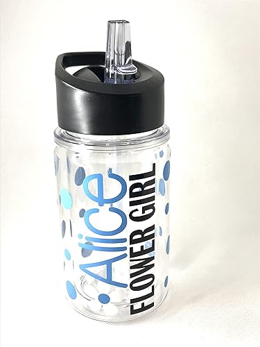 flower girl water bottle